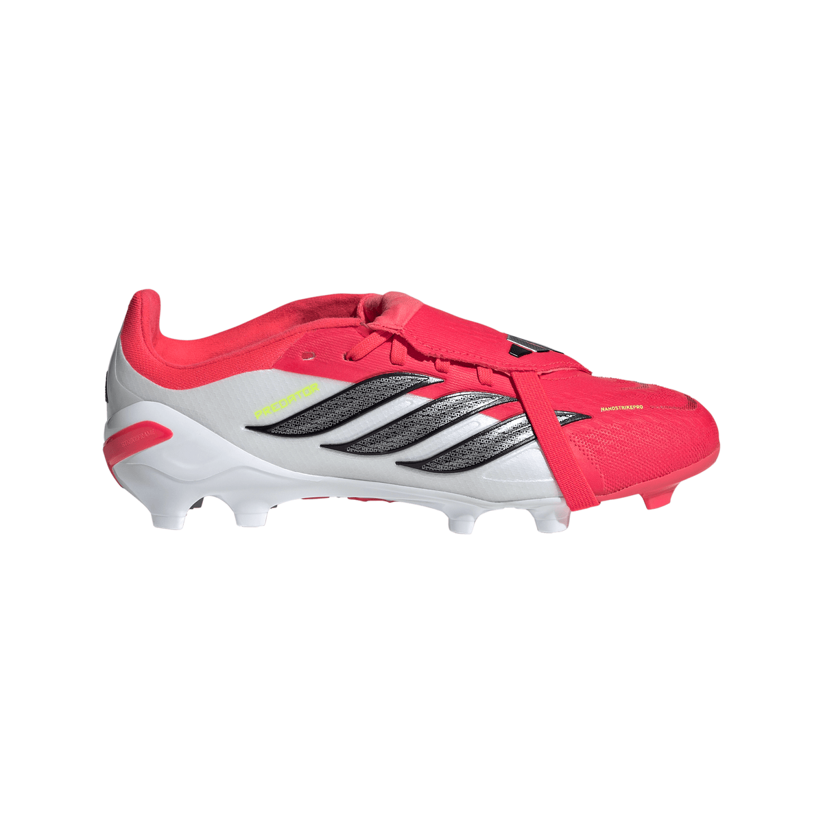 2026 New Arrival adidas Predator Elite Fold-Over Tongue FG Firm Ground Youth Soccer Cleats - Red/Black/White wholesalehk.shop
