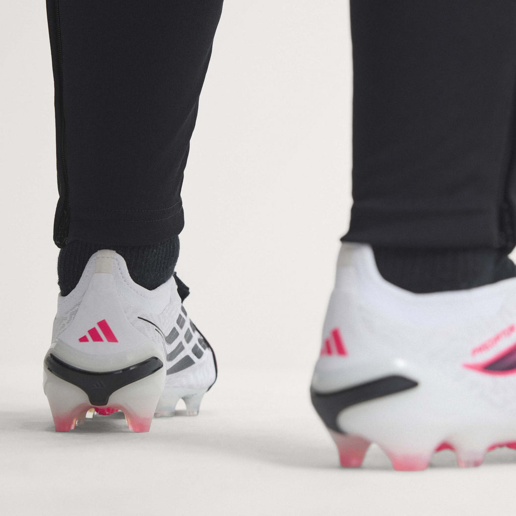 2026 New Arrival adidas Predator Elite Fold-Over Tongue Firm Ground Men's Soccer Cleats - White/Black wholesalehk.shop