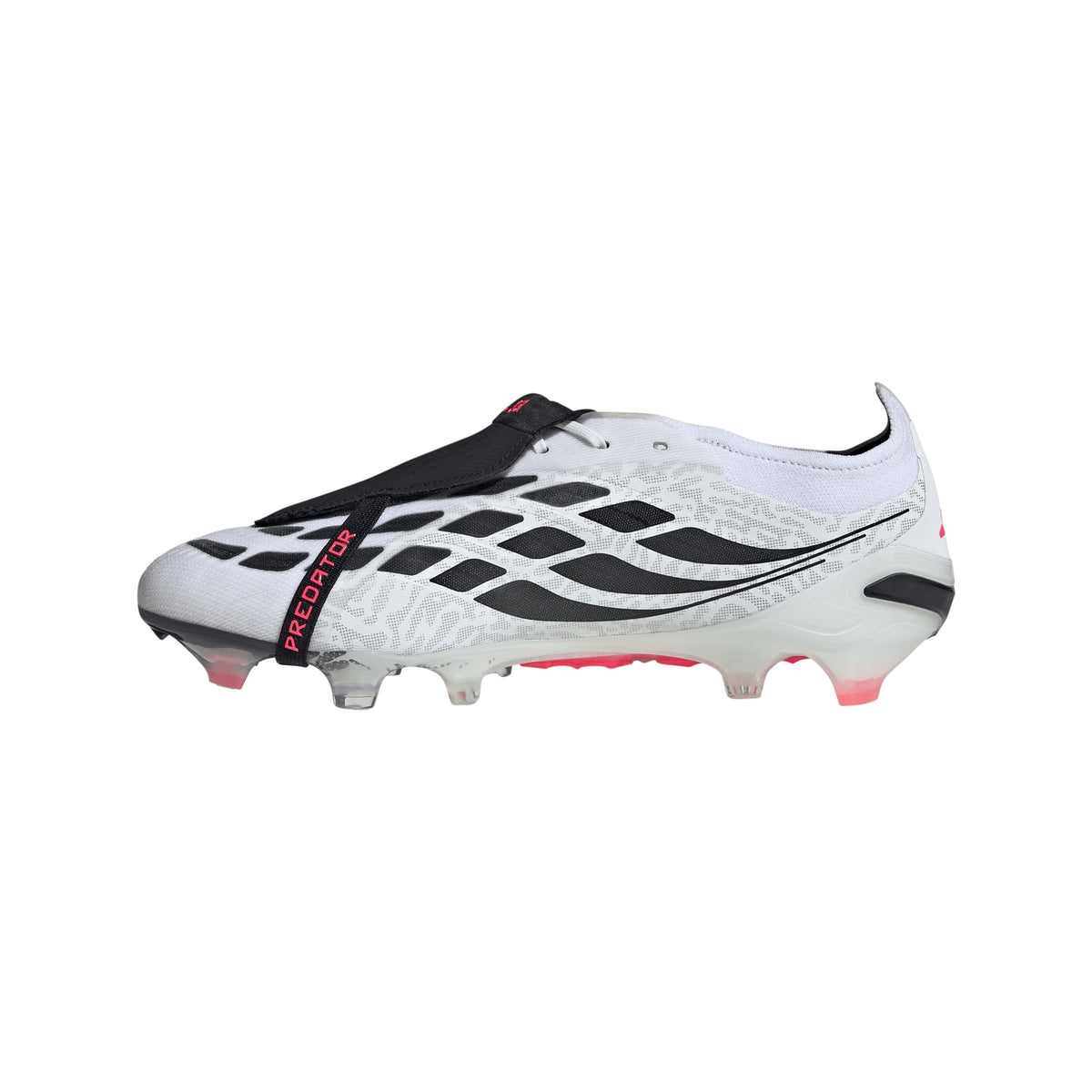 2026 New Arrival adidas Predator Elite Fold-Over Tongue Firm Ground Men's Soccer Cleats - White/Black wholesalehk.shop