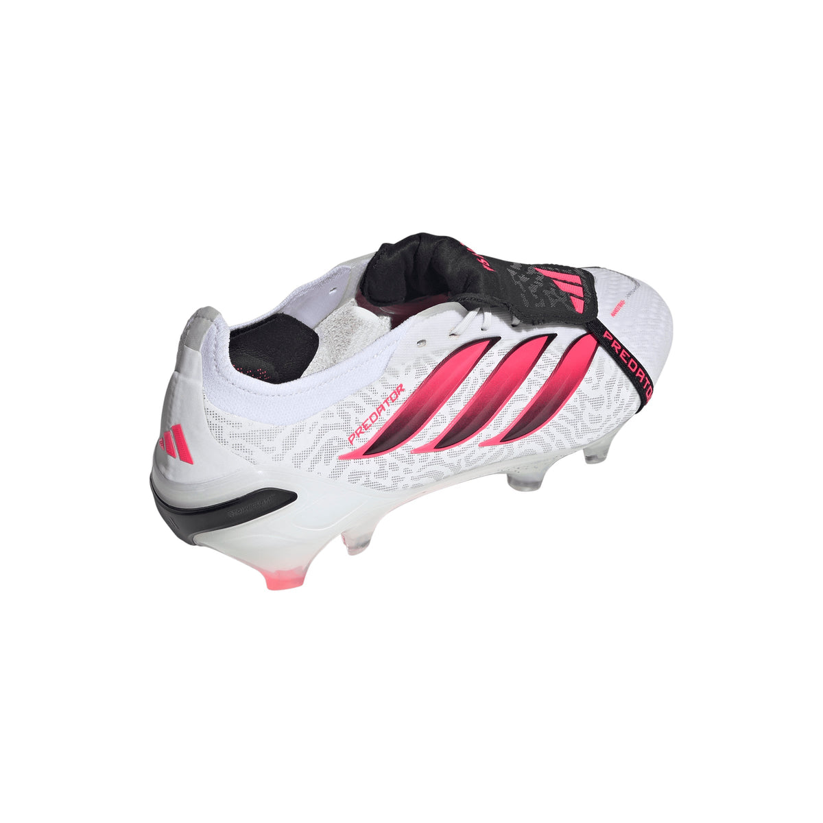 2026 New Arrival adidas Predator Elite Fold-Over Tongue Firm Ground Men's Soccer Cleats - White/Black wholesalehk.shop