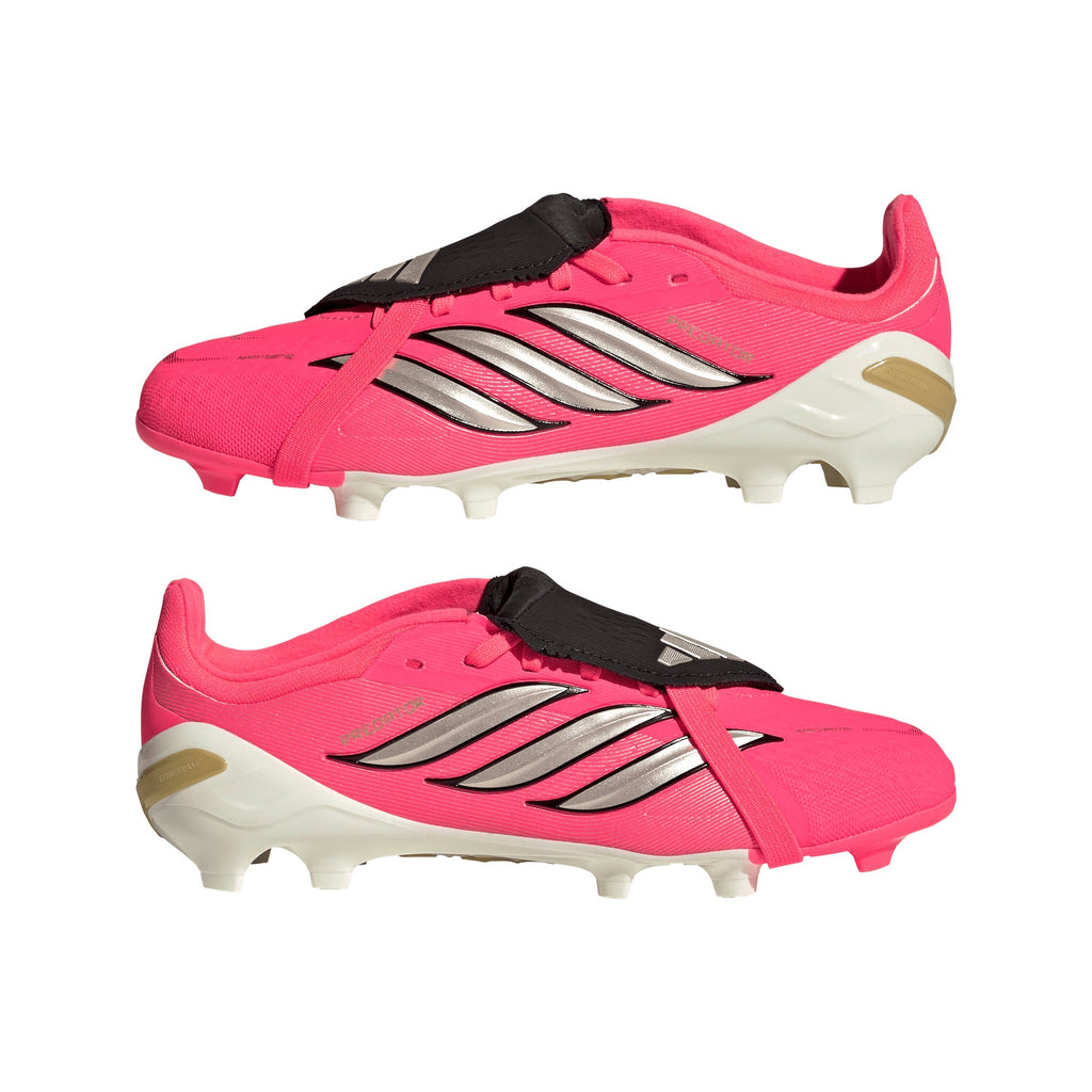 2026 New Arrival adidas Predator Elite Fold-Over Tongue Firm Ground Youth Soccer Cleats - Turquesa wholesalehk.shop
