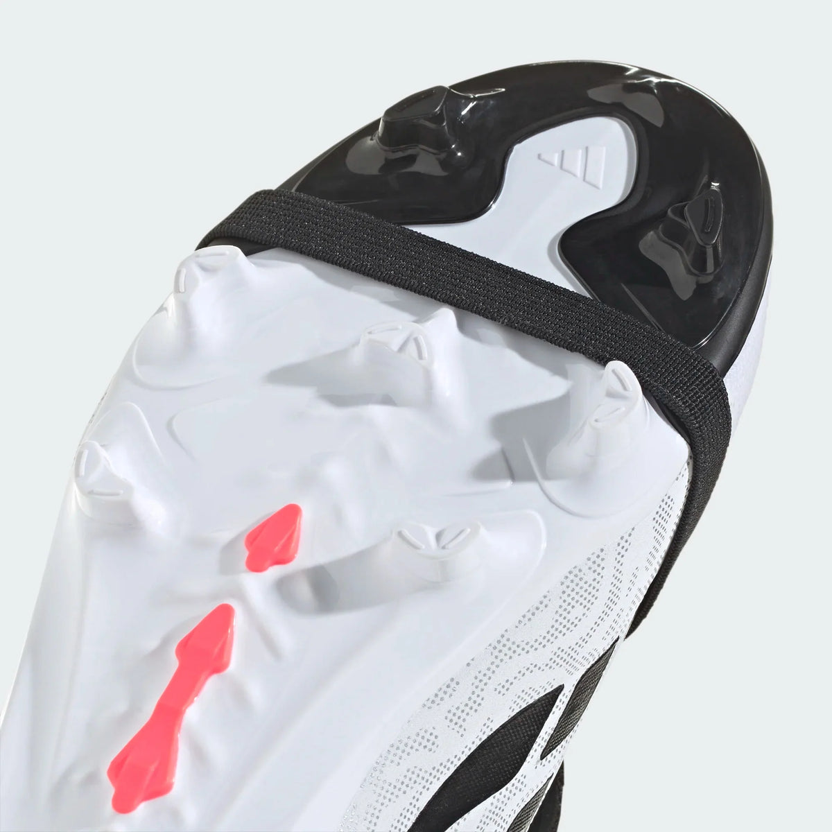 2026 New Arrival adidas Predator Elite Fold-Over Tongue Firm Ground Youth Soccer Cleats - White/Solar Turbo/Black wholesalehk.shop