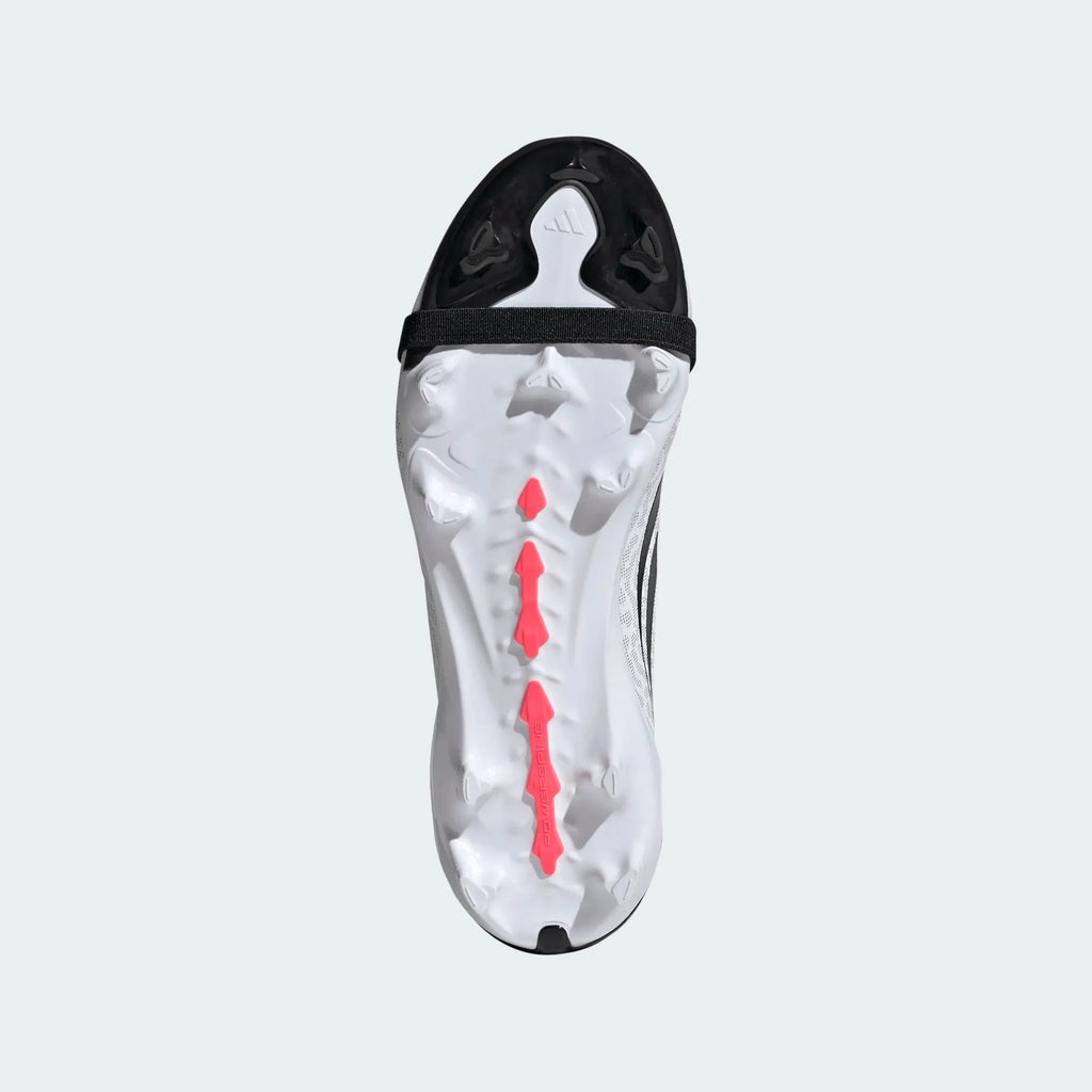 2026 New Arrival adidas Predator Elite Fold-Over Tongue Firm Ground Youth Soccer Cleats - White/Solar Turbo/Black wholesalehk.shop