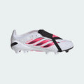 2026 New Arrival adidas Predator Elite Fold-Over Tongue Firm Ground Youth Soccer Cleats - White/Solar Turbo/Black wholesalehk.shop