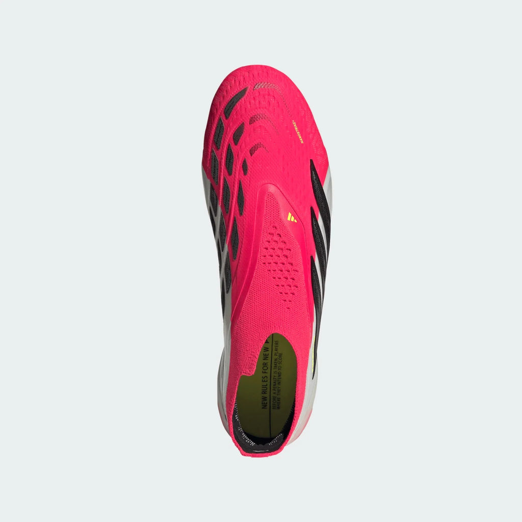 2026 New Arrival adidas Predator Elite Laceless FG Firm Ground Men´s Soccer Cleats - Red/Black/White wholesalehk.shop