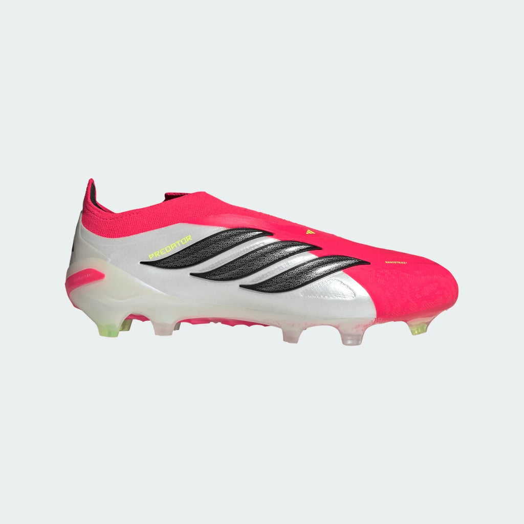 2026 New Arrival adidas Predator Elite Laceless FG Firm Ground Men´s Soccer Cleats - Red/Black/White wholesalehk.shop