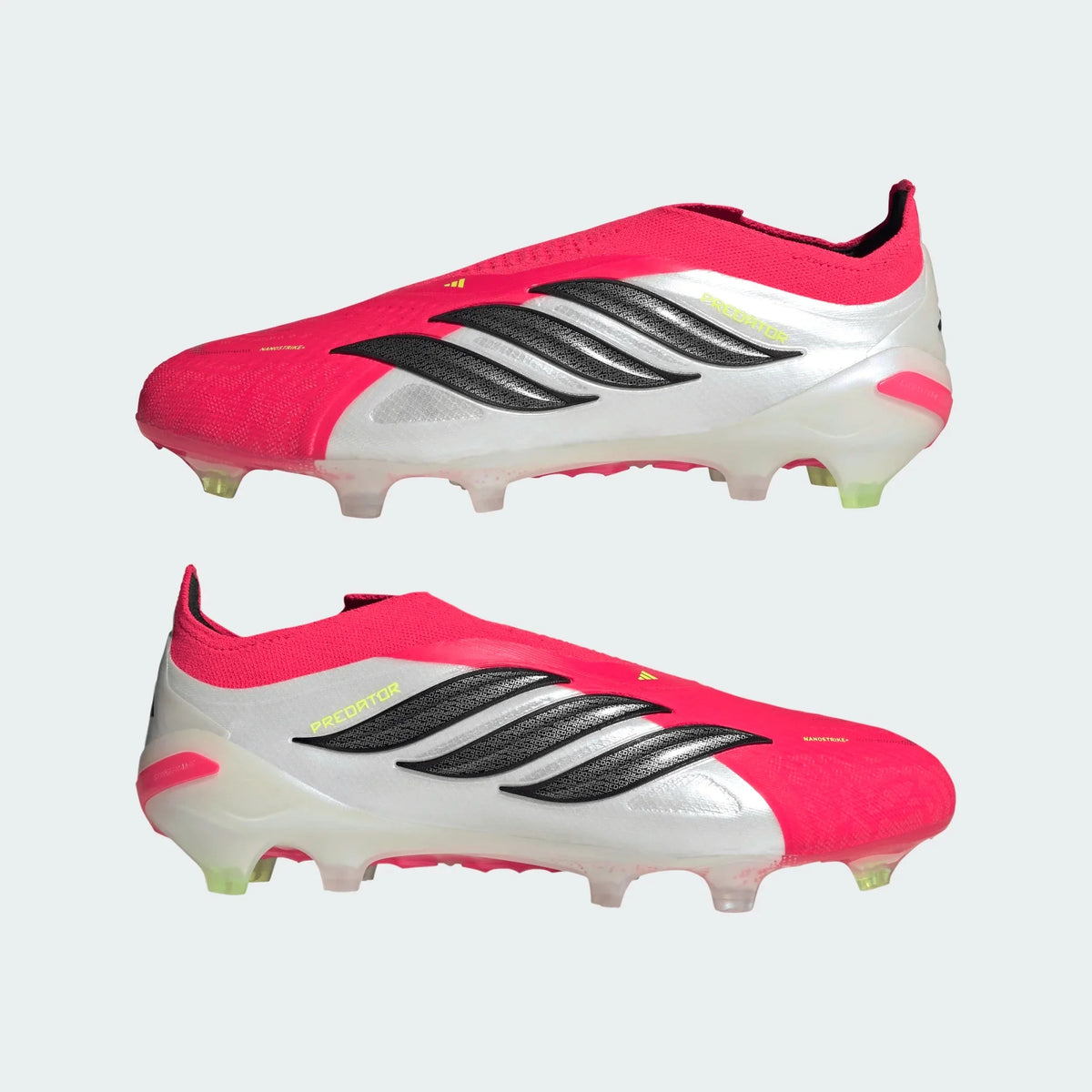 2026 New Arrival adidas Predator Elite Laceless FG Firm Ground Men´s Soccer Cleats - Red/Black/White wholesalehk.shop