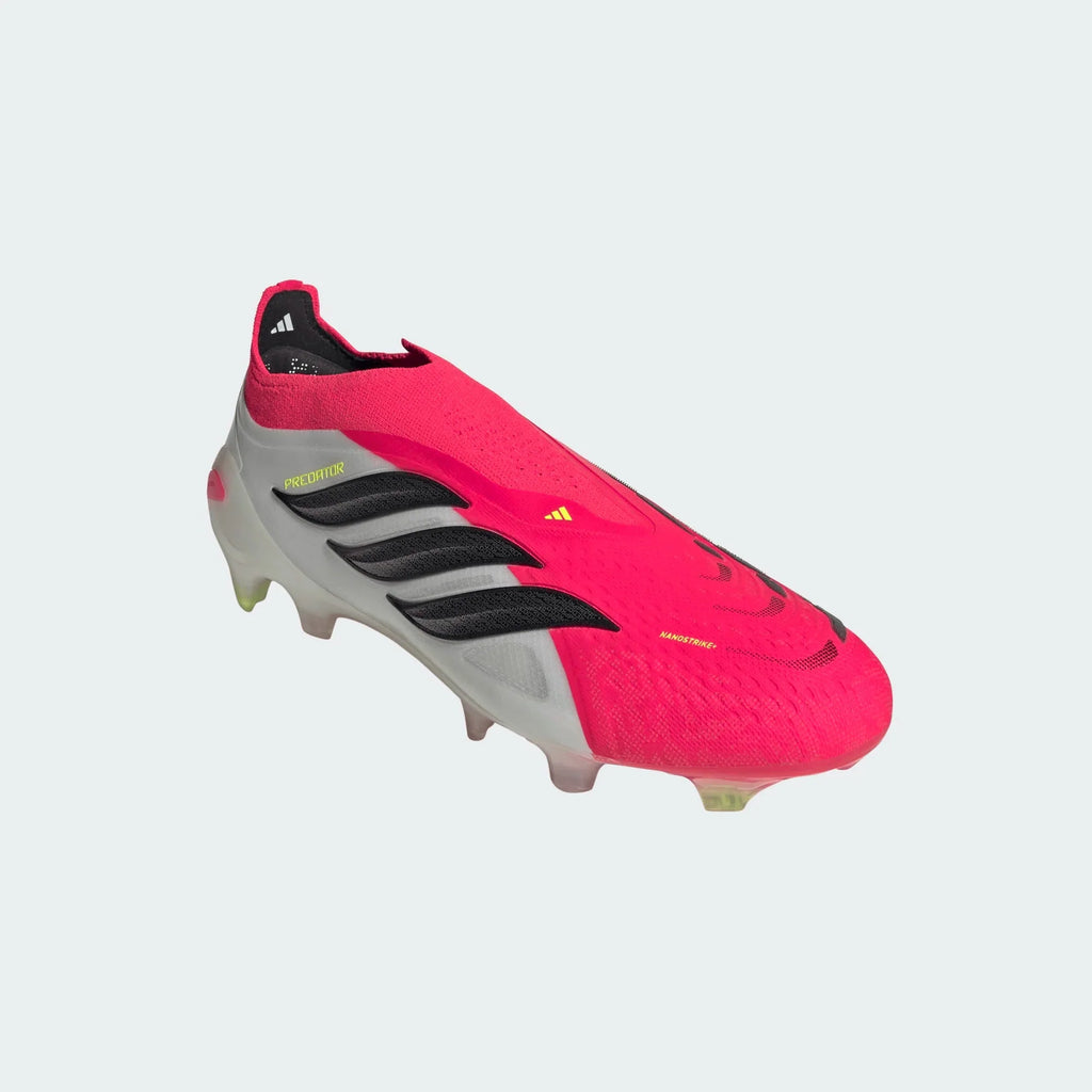 2026 New Arrival adidas Predator Elite Laceless FG Firm Ground Men´s Soccer Cleats - Red/Black/White wholesalehk.shop