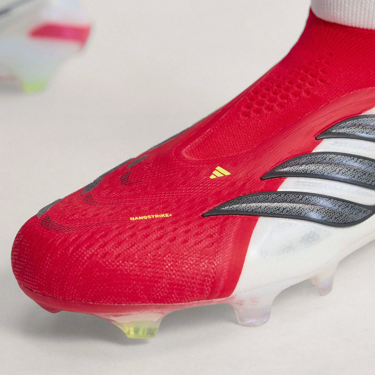 2026 New Arrival adidas Predator Elite Laceless FG Firm Ground Men´s Soccer Cleats - Red/Black/White wholesalehk.shop