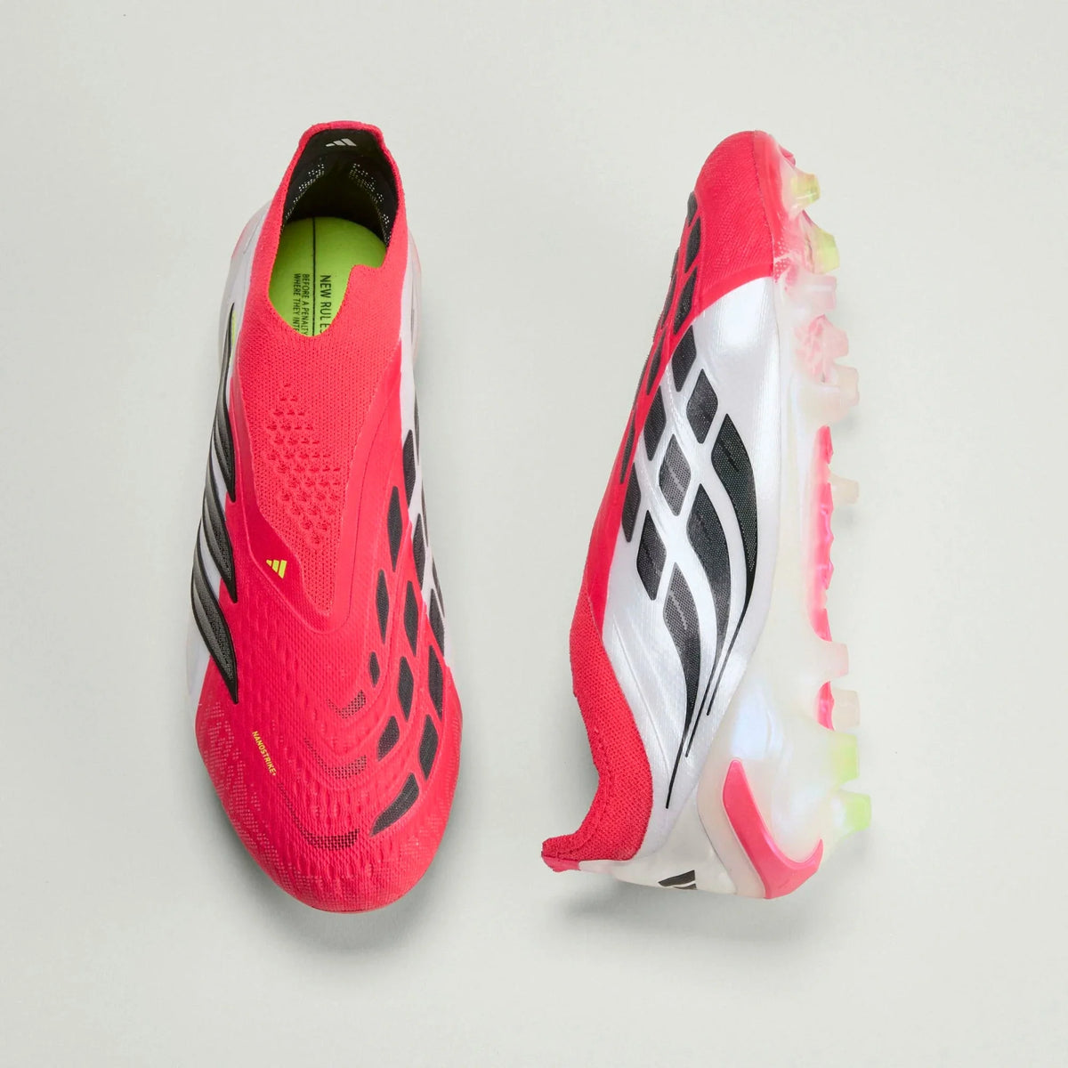 2026 New Arrival adidas Predator Elite Laceless FG Firm Ground Men´s Soccer Cleats - Red/Black/White wholesalehk.shop