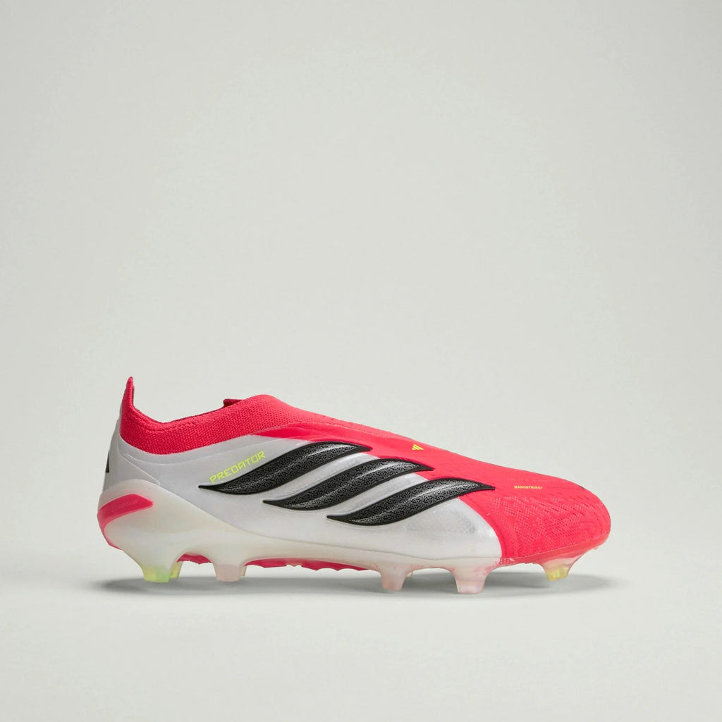 2026 New Arrival adidas Predator Elite Laceless FG Firm Ground Men´s Soccer Cleats - Red/Black/White wholesalehk.shop