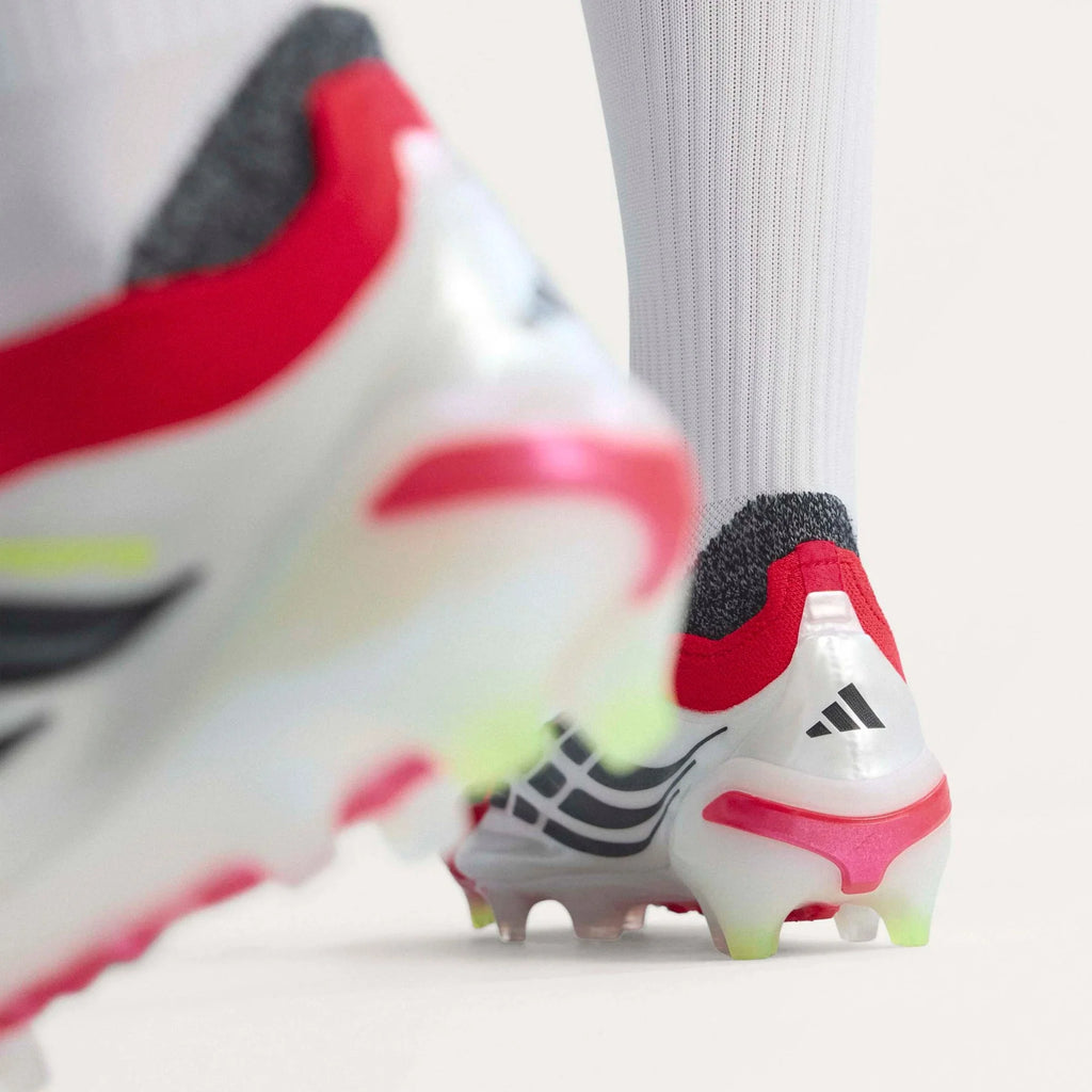 2026 New Arrival adidas Predator Elite Laceless FG Firm Ground Men´s Soccer Cleats - Red/Black/White wholesalehk.shop