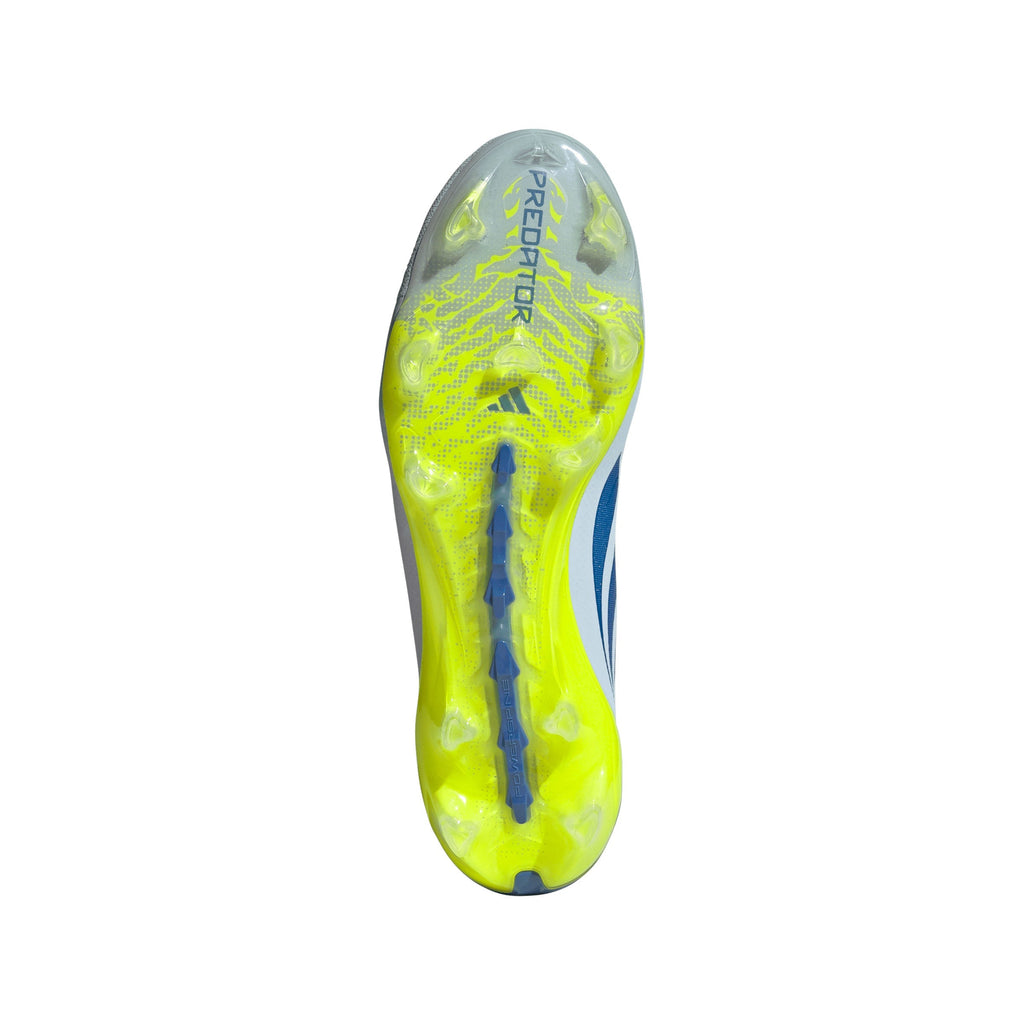 2026 New Arrival adidas Predator Elite Laceless FG Firm Ground Men's Soccer Cleats - Sky/Blue/Yellow wholesalehk.shop