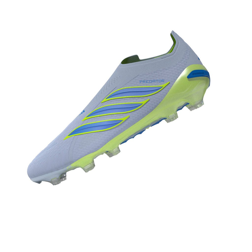 2026 New Arrival adidas Predator Elite Laceless FG Firm Ground Men's Soccer Cleats - Sky/Blue/Yellow wholesalehk.shop