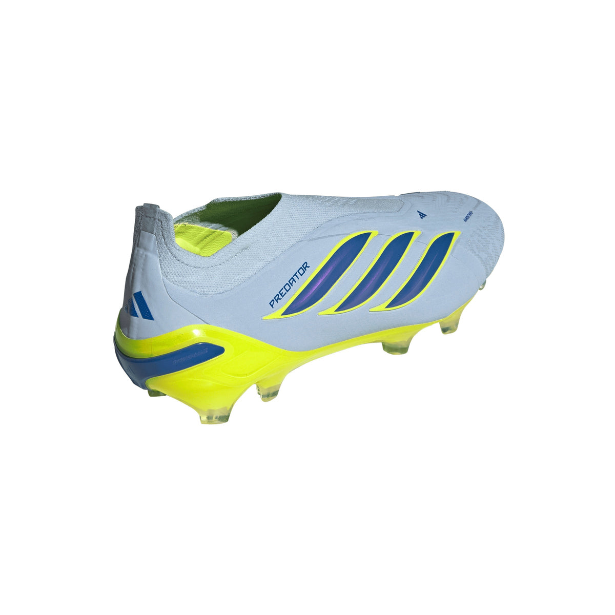 2026 New Arrival adidas Predator Elite Laceless FG Firm Ground Men's Soccer Cleats - Sky/Blue/Yellow wholesalehk.shop