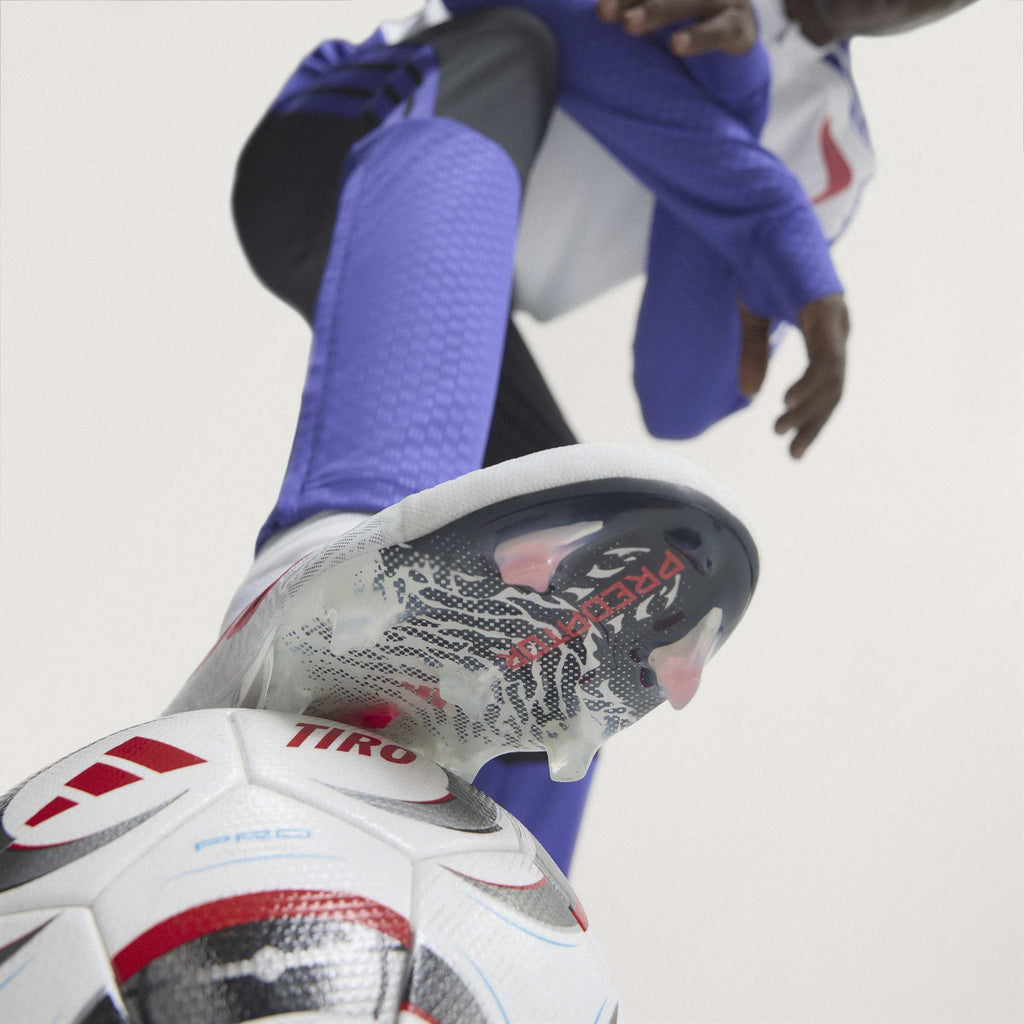 2026 New Arrival adidas Predator Elite Laceless Firm Ground Men's Soccer Cleats - White/SolarTurbo/Black wholesalehk.shop
