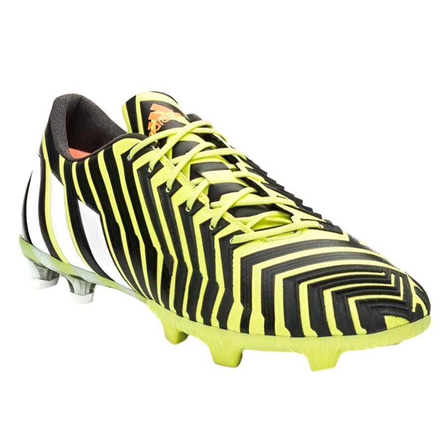 2026 New Arrival adidas Predator Instinct FG Firm Ground Soccer Cleats - Flash Yellow/White/Dark Grey wholesalehk.shop
