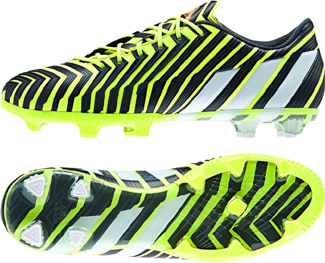 2026 New Arrival adidas Predator Instinct FG Firm Ground Soccer Cleats - Flash Yellow/White/Dark Grey wholesalehk.shop