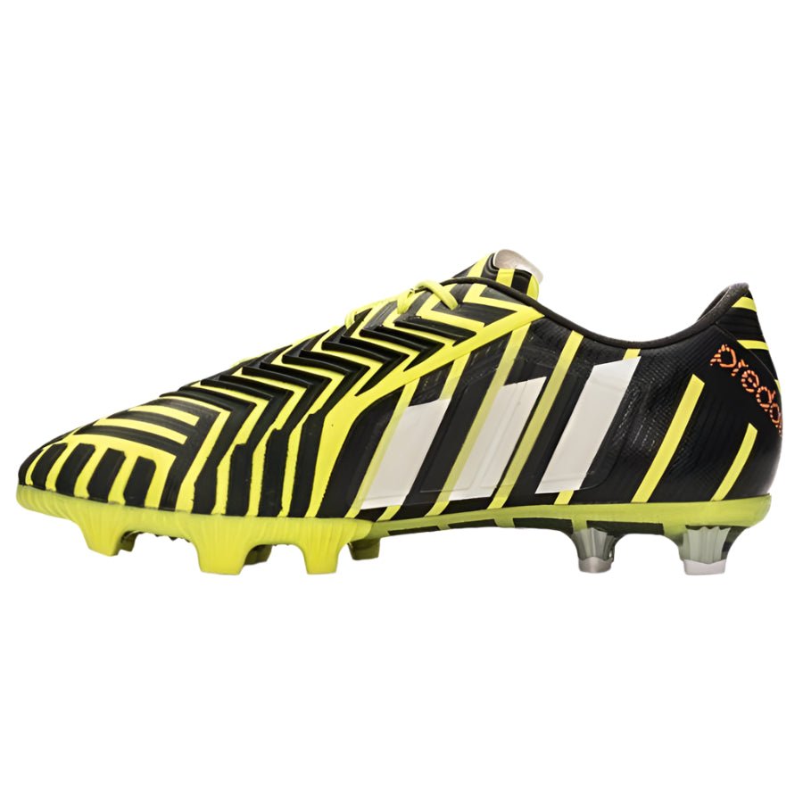2026 New Arrival adidas Predator Instinct FG Firm Ground Soccer Cleats - Flash Yellow/White/Dark Grey wholesalehk.shop