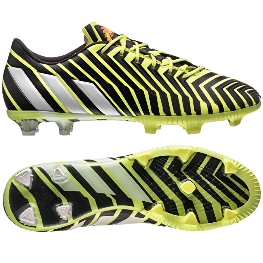 2026 New Arrival adidas Predator Instinct FG Firm Ground Soccer Cleats - Flash Yellow/White/Dark Grey wholesalehk.shop