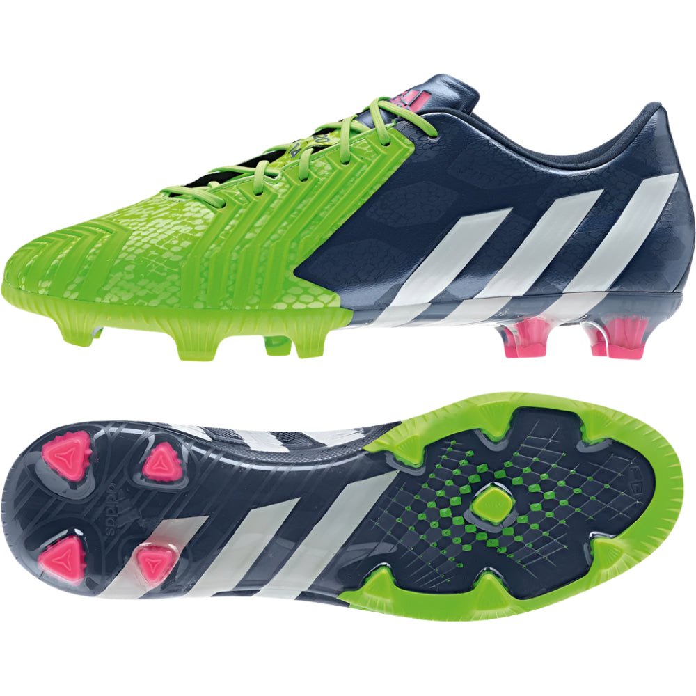 2026 New Arrival adidas Predator Instinct FG Firm Ground Soccer Cleats - Rich Blue/White/Neon Green wholesalehk.shop