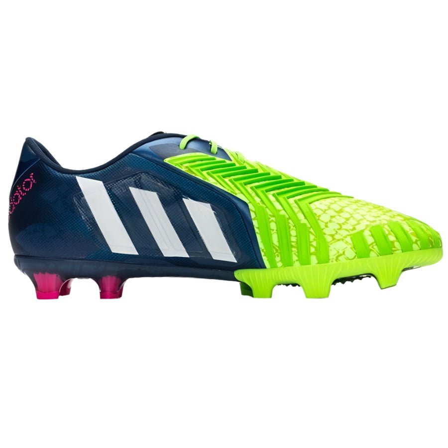 2026 New Arrival adidas Predator Instinct FG Firm Ground Soccer Cleats - Rich Blue/White/Neon Green wholesalehk.shop