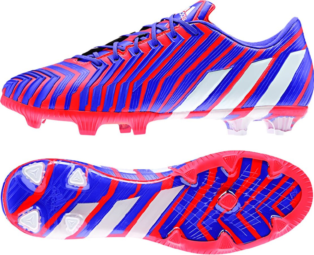 2026 New Arrival adidas Predator Instinct FG Firm Ground Soccer Cleats - Solar Red/White/Night Flash wholesalehk.shop