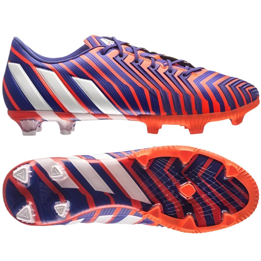 2026 New Arrival adidas Predator Instinct FG Firm Ground Soccer Cleats - Solar Red/White/Night Flash wholesalehk.shop