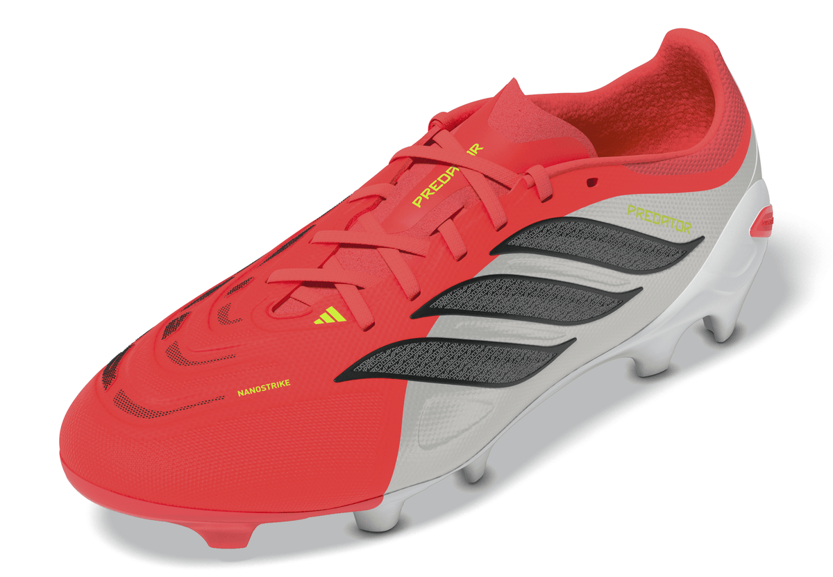 2026 New Arrival adidas Predator League FG Firm Ground Men's Soccer Cleats - Red/Black/White wholesalehk.shop