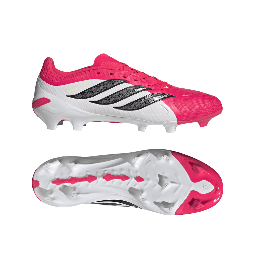 2026 New Arrival adidas Predator League FG Firm Ground Men's Soccer Cleats - Red/Black/White wholesalehk.shop