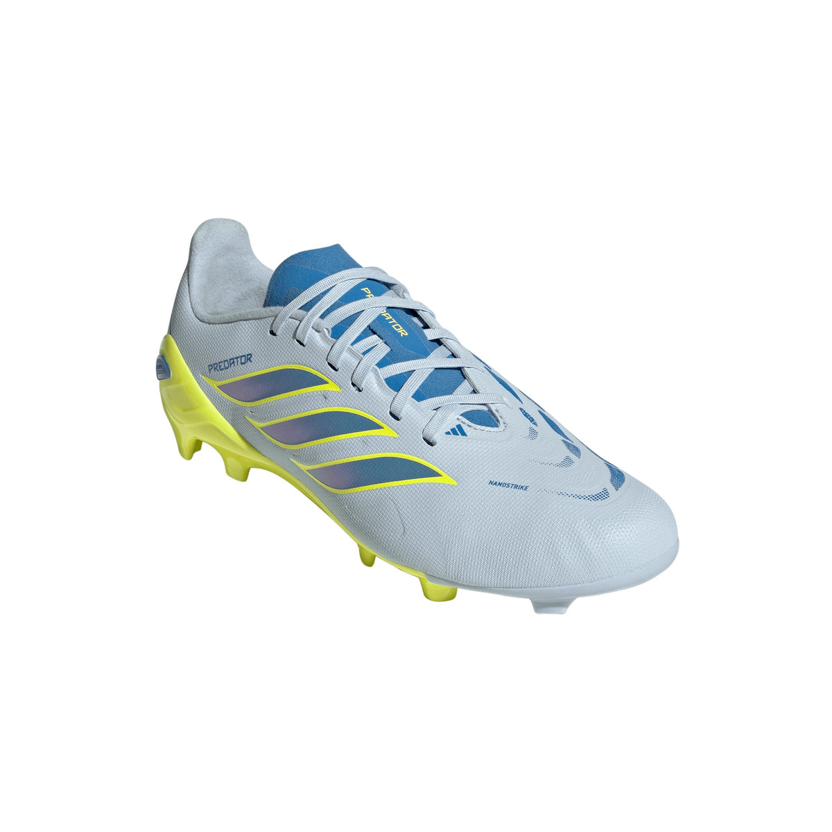 2026 New Arrival adidas Predator League FG Firm Ground Youth Soccer Cleats -Sky/Blue/Yellow wholesalehk.shop