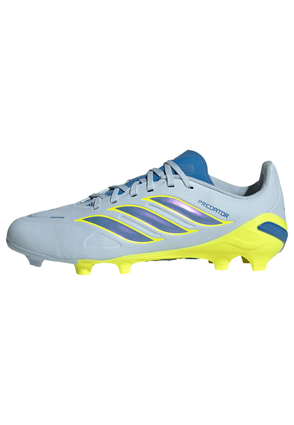 2026 New Arrival adidas Predator League FG Firm Ground Youth Soccer Cleats -Sky/Blue/Yellow wholesalehk.shop