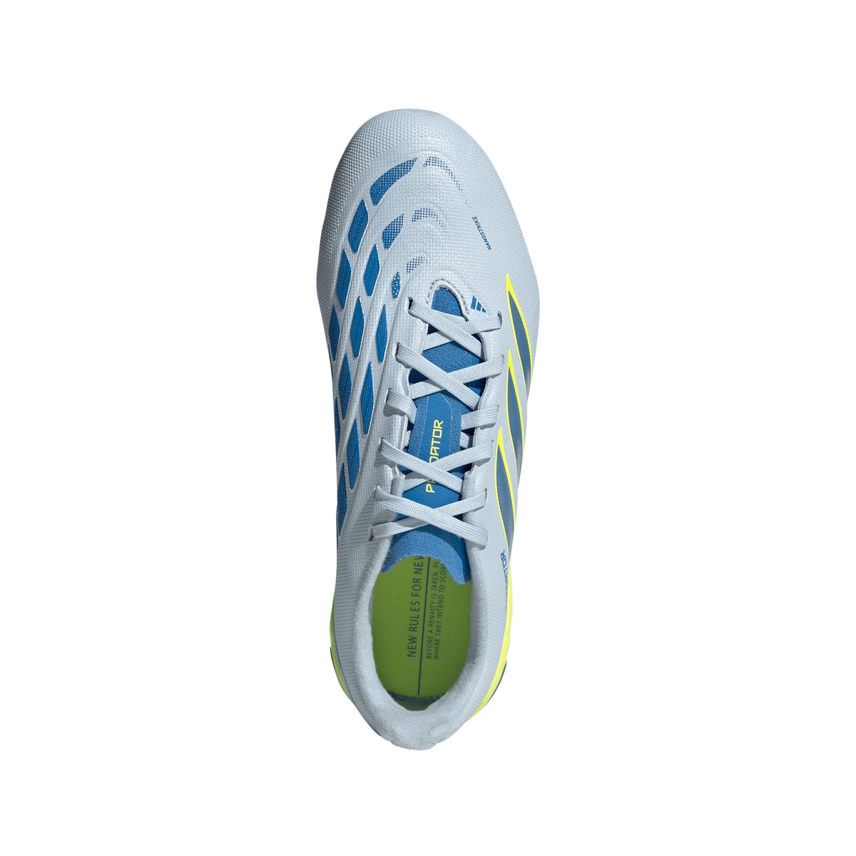 2026 New Arrival adidas Predator League FG Firm Ground Youth Soccer Cleats -Sky/Blue/Yellow wholesalehk.shop
