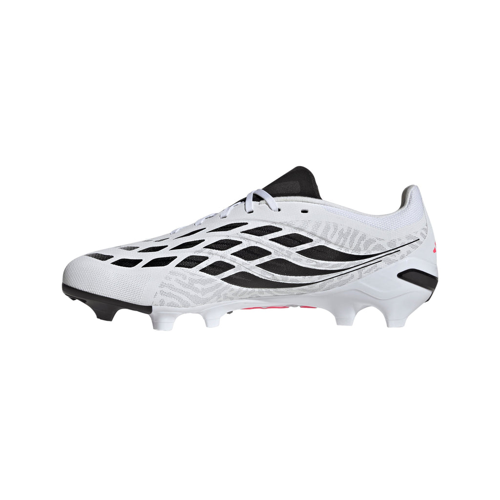 2026 New Arrival adidas Predator League  Firm Ground Men's Soccer Cleats - White/Solar Turbo/Black wholesalehk.shop