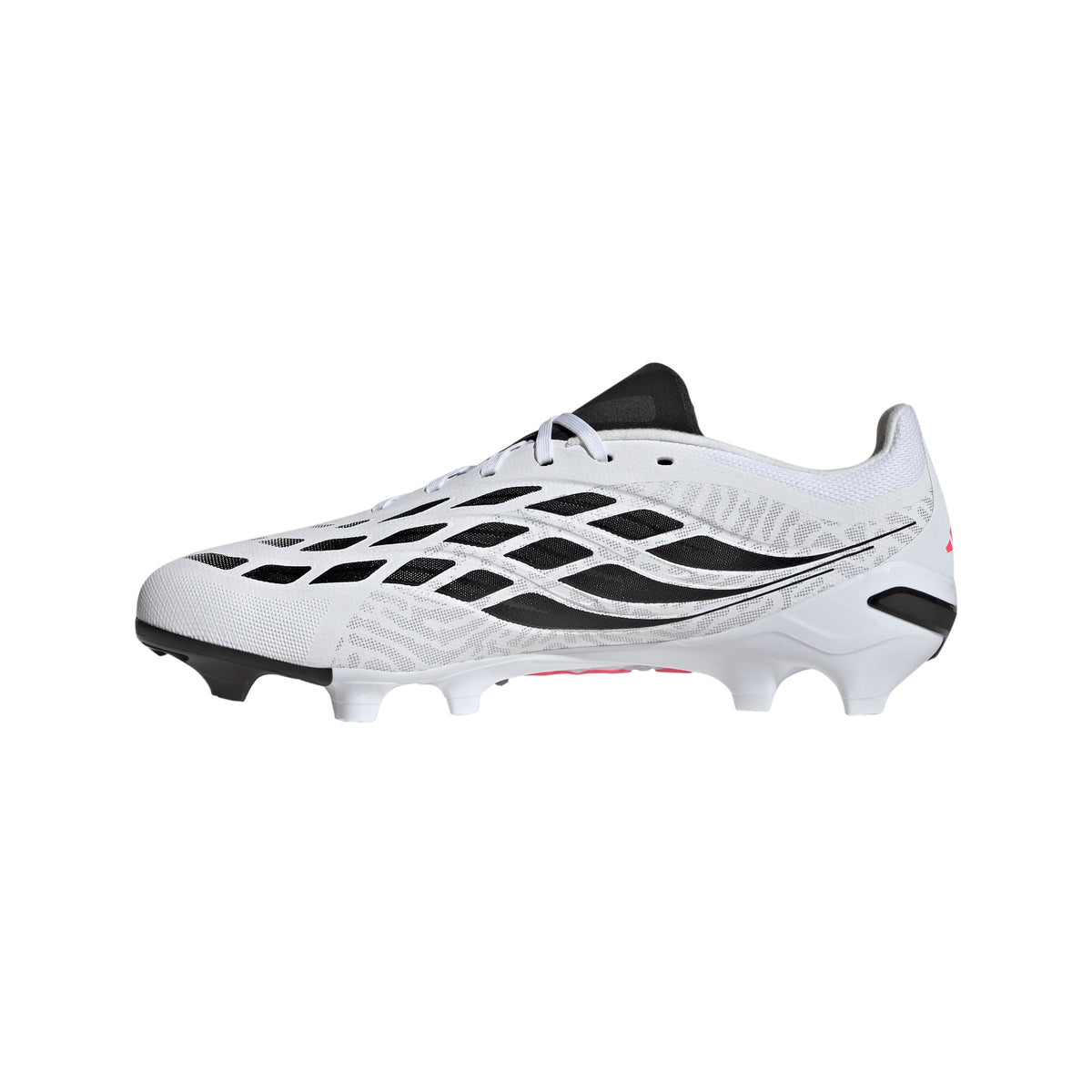 2026 New Arrival adidas Predator League  Firm Ground Men's Soccer Cleats - White/Solar Turbo/Black wholesalehk.shop