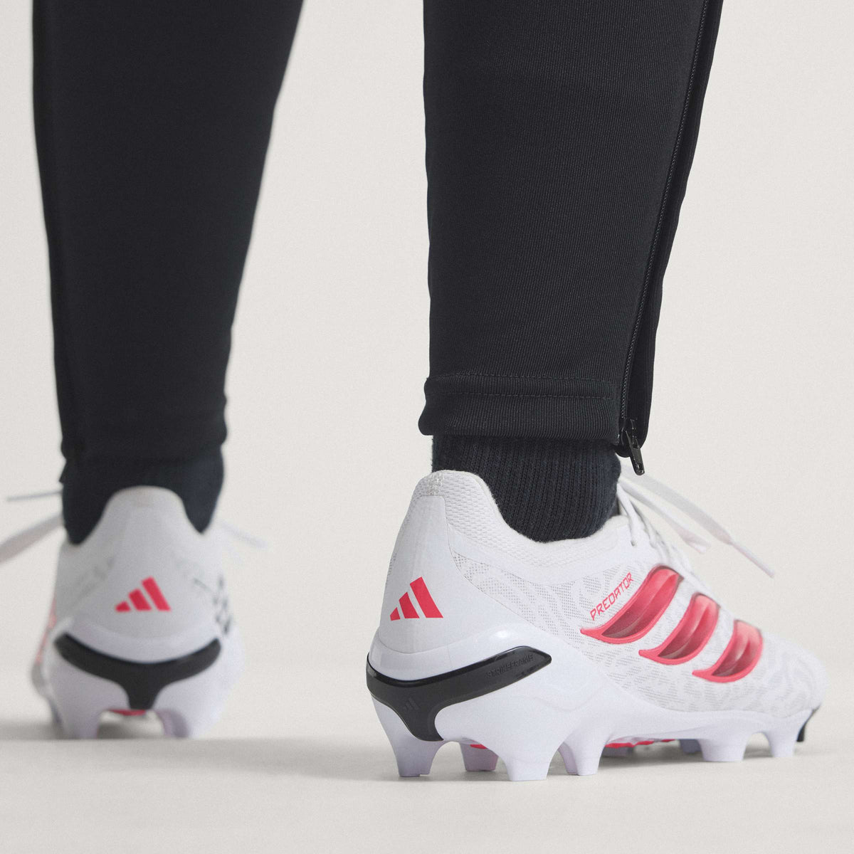 2026 New Arrival adidas Predator League  Firm Ground Men's Soccer Cleats - White/Solar Turbo/Black wholesalehk.shop