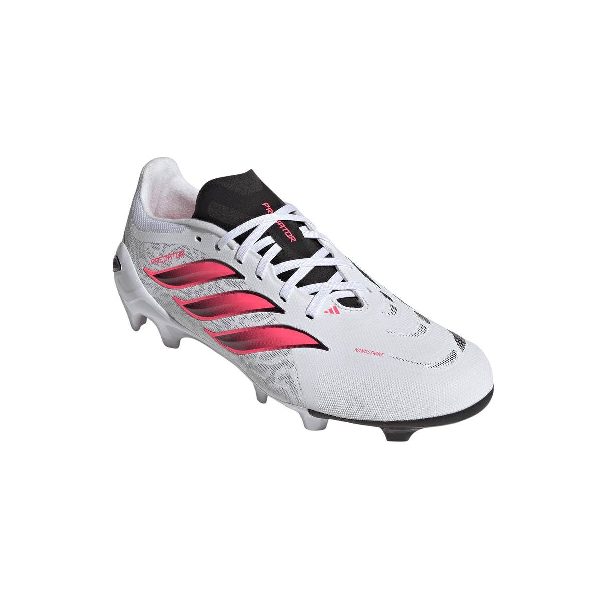 2026 New Arrival adidas Predator League  Firm Ground Men's Soccer Cleats - White/Solar Turbo/Black wholesalehk.shop