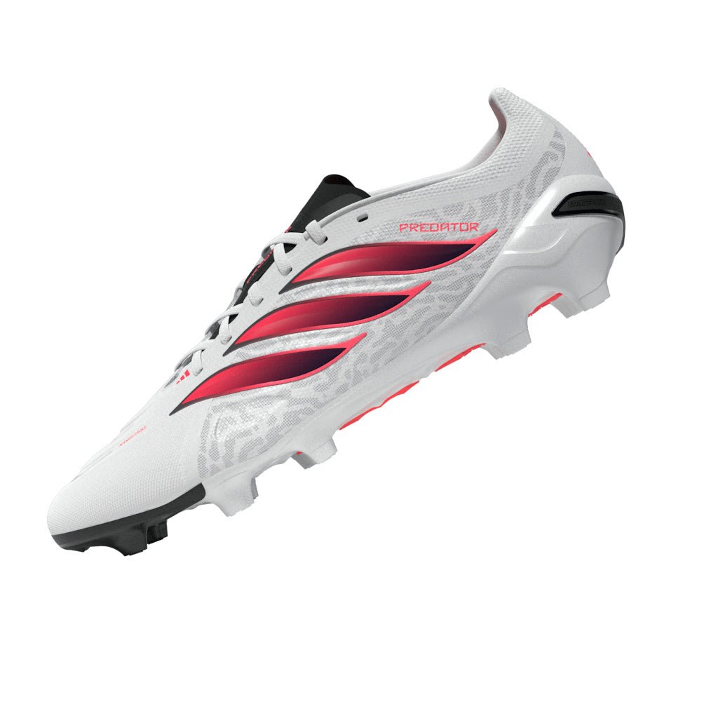 2026 New Arrival adidas Predator League  Firm Ground Men's Soccer Cleats - White/Solar Turbo/Black wholesalehk.shop