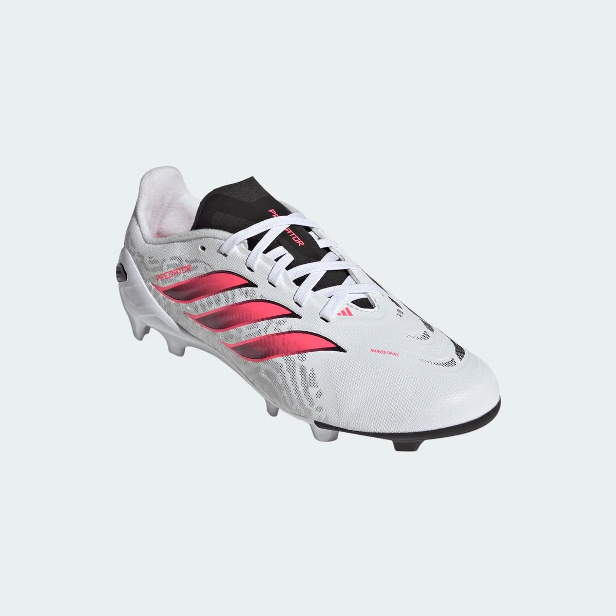 2026 New Arrival adidas Predator League Firm Ground Youth Soccer Cleats - White/Solar Turbo/Black wholesalehk.shop