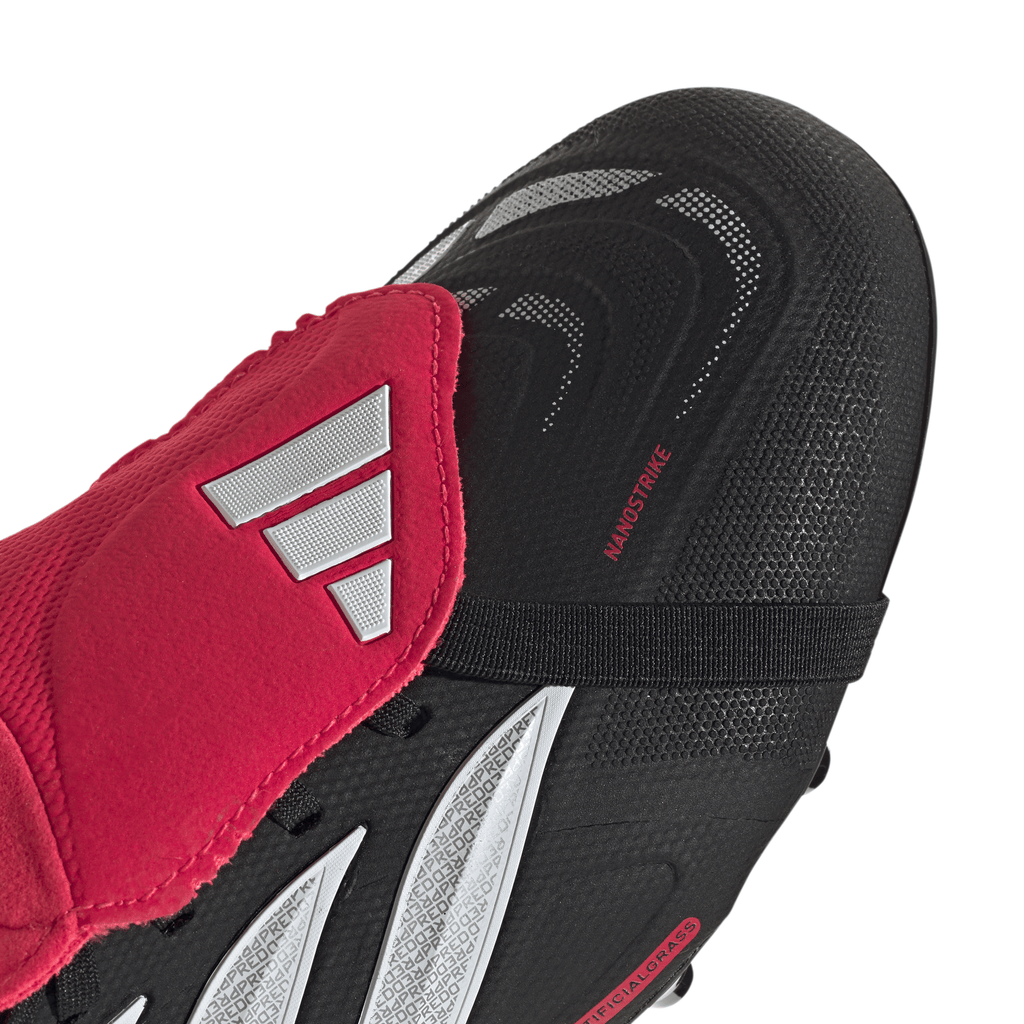 2026 New Arrival adidas Predator League Fold-Over Tongue AG Artificial Ground Men´s Soccer Cleats - Black wholesalehk.shop