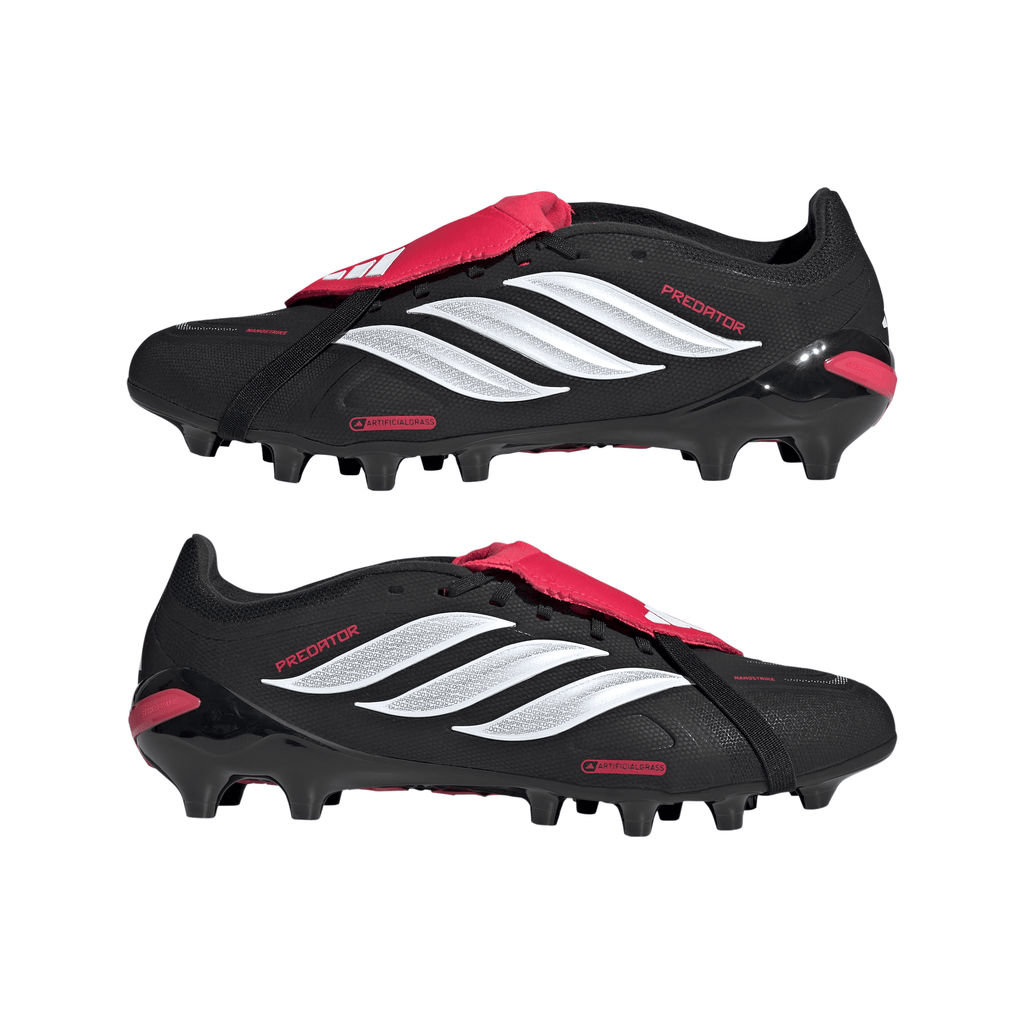 2026 New Arrival adidas Predator League Fold-Over Tongue AG Artificial Ground Men´s Soccer Cleats - Black wholesalehk.shop