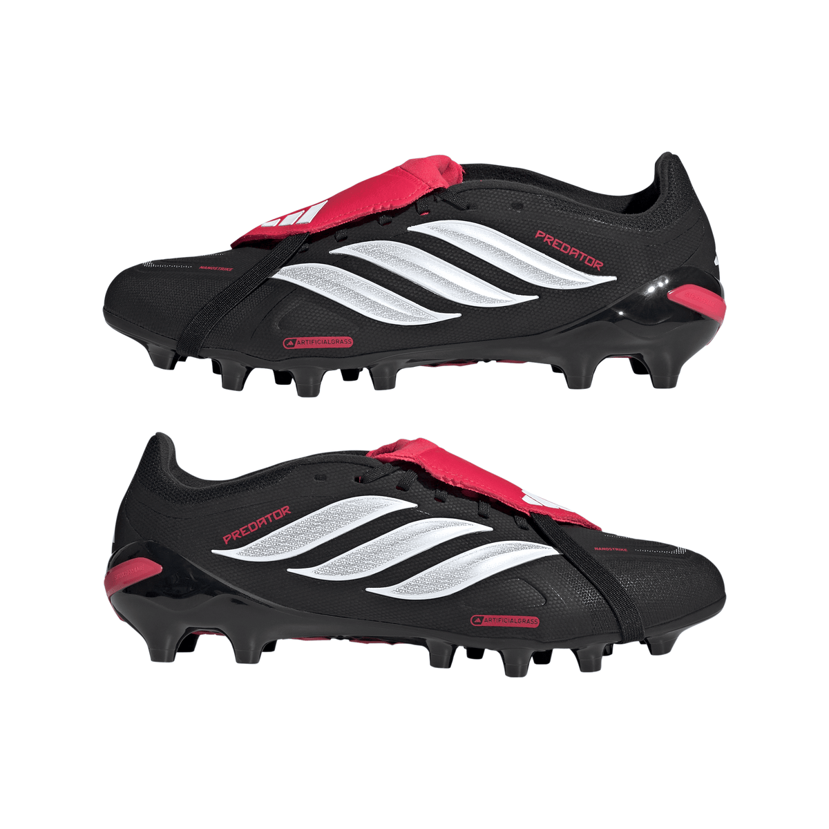 2026 New Arrival adidas Predator League Fold-Over Tongue AG Artificial Ground Men´s Soccer Cleats - Black wholesalehk.shop