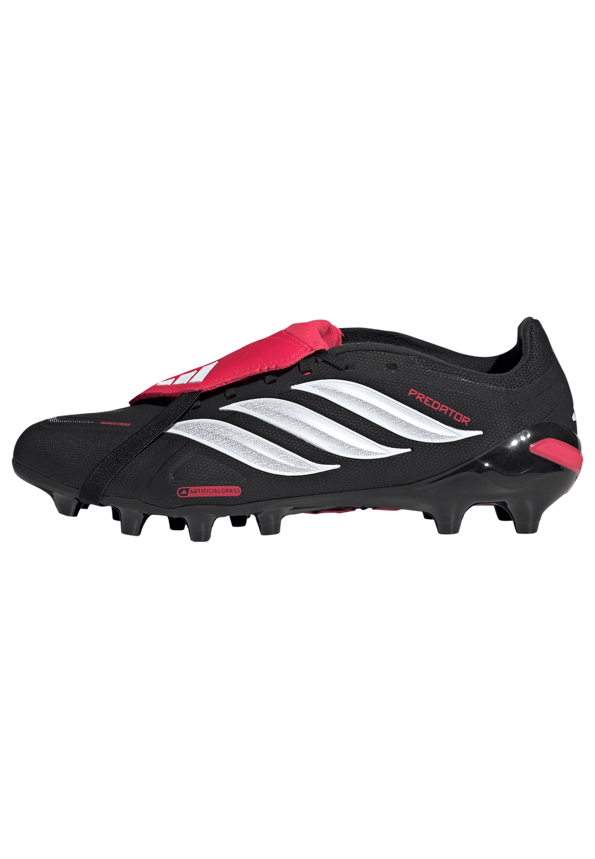 2026 New Arrival adidas Predator League Fold-Over Tongue AG Artificial Ground Men´s Soccer Cleats - Black wholesalehk.shop