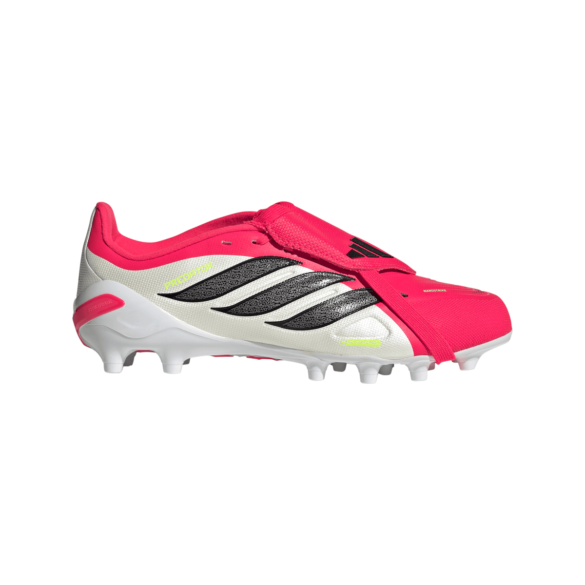 2026 New Arrival adidas Predator League Fold-Over Tongue AG Artificial Ground Youth Soccer Cleats - Red/Black/White wholesalehk.shop