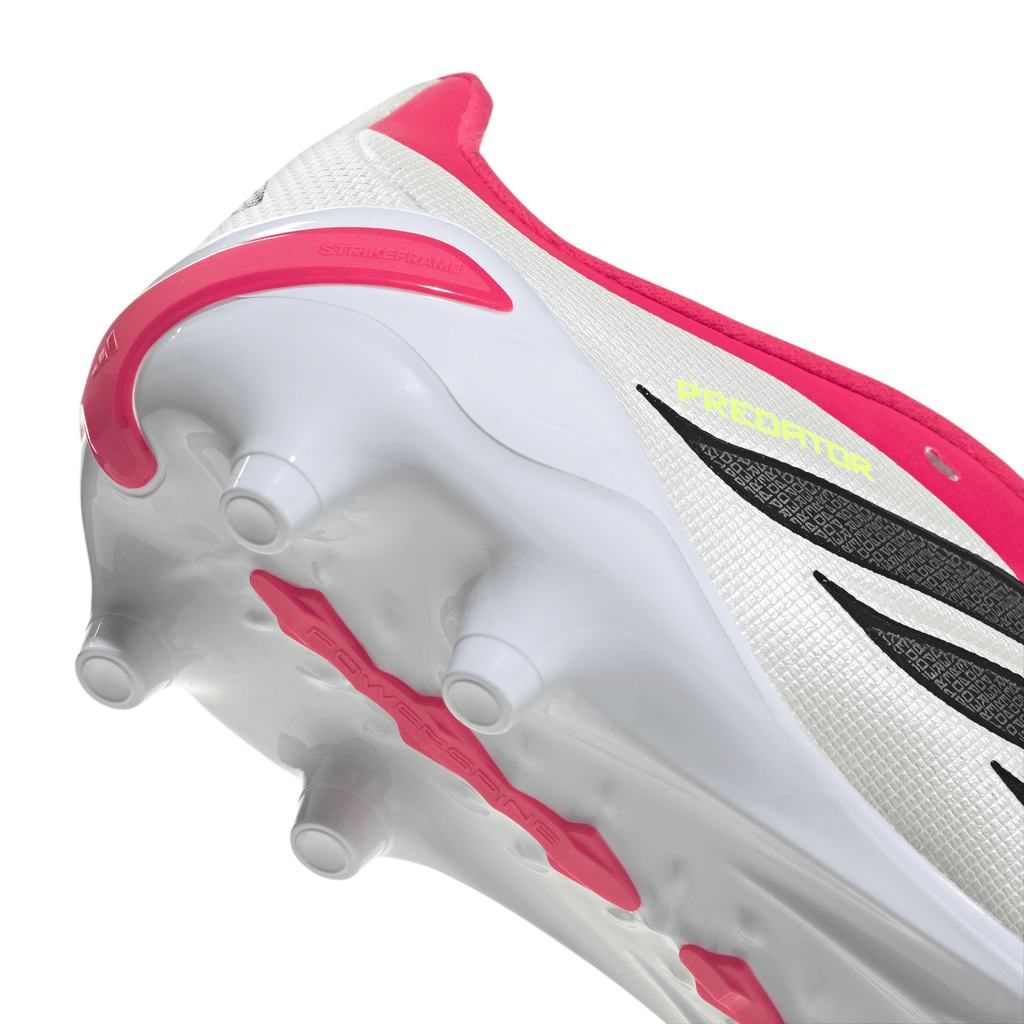 2026 New Arrival adidas Predator League Fold-Over Tongue AG Artificial Ground Youth Soccer Cleats - Red/Black/White wholesalehk.shop