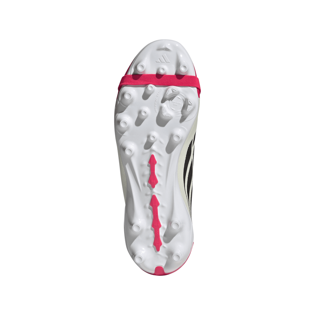 2026 New Arrival adidas Predator League Fold-Over Tongue AG Artificial Ground Youth Soccer Cleats - Red/Black/White wholesalehk.shop
