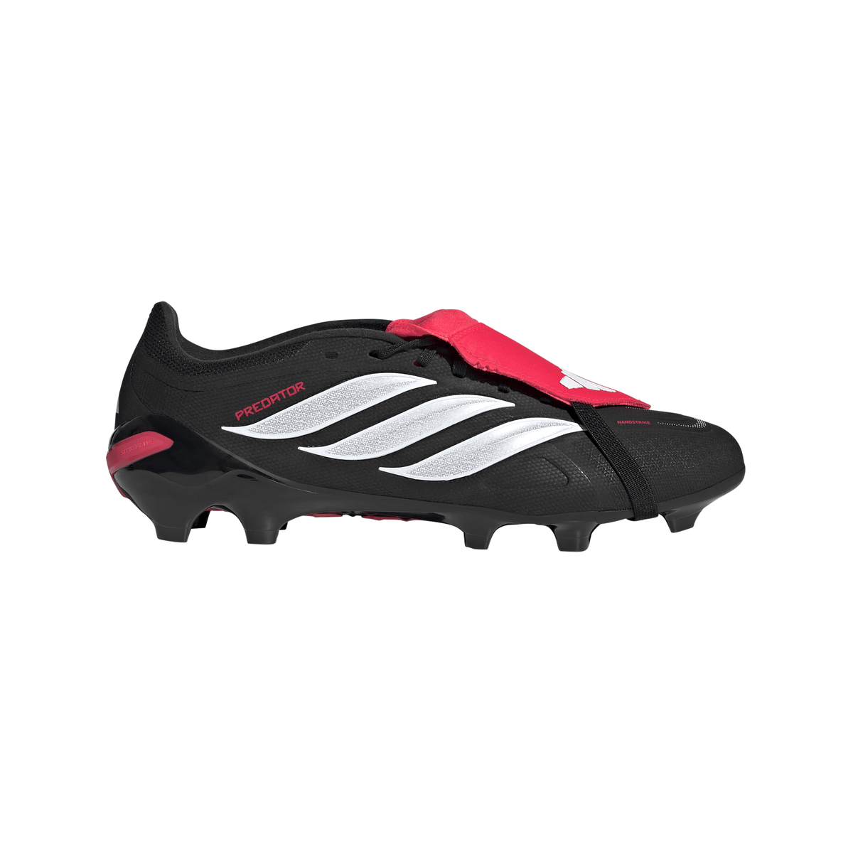 2026 New Arrival adidas Predator League Fold-Over Tongue FG Firm Ground Men´s Soccer Cleats - Black/White wholesalehk.shop