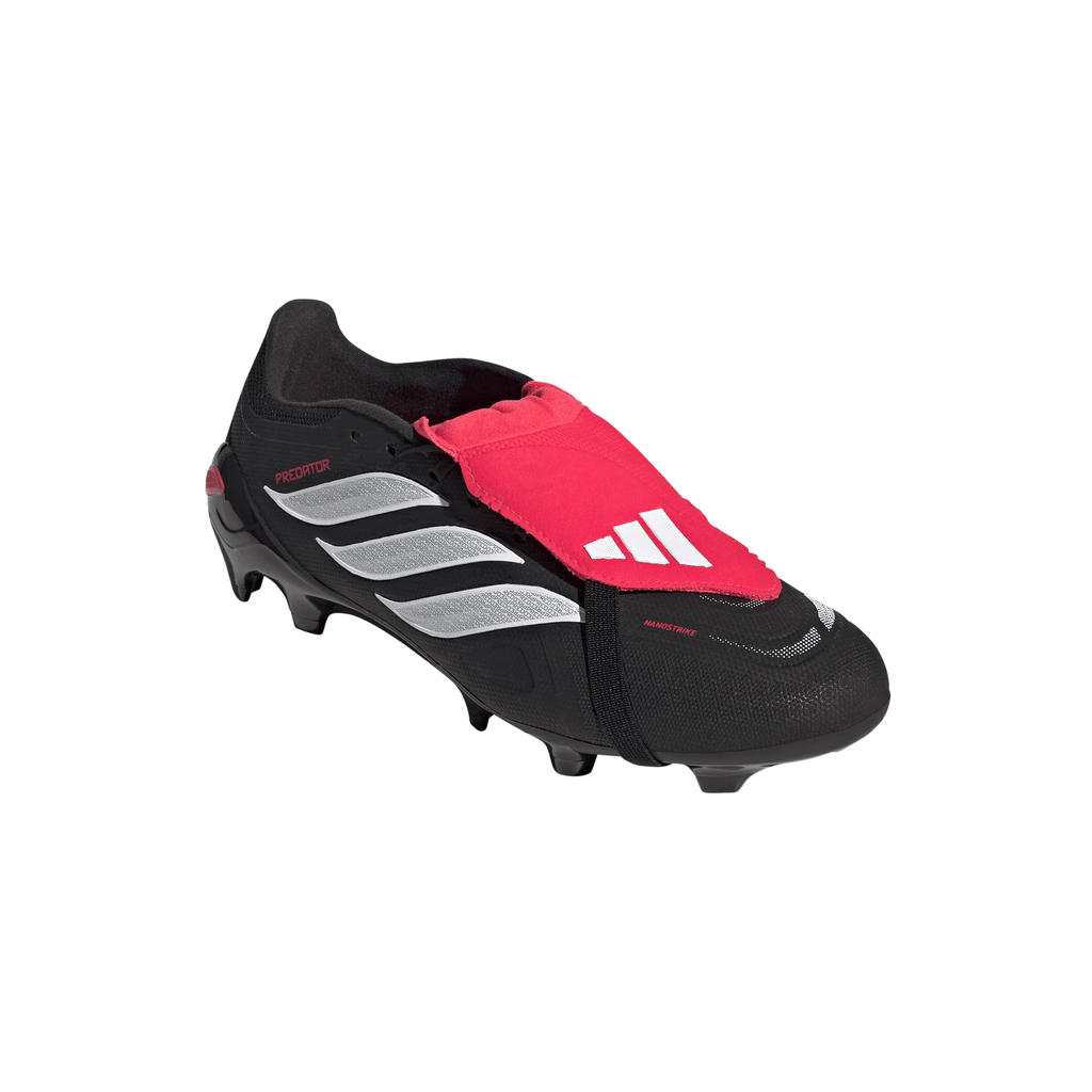 2026 New Arrival adidas Predator League Fold-Over Tongue FG Firm Ground Men´s Soccer Cleats - Black/White wholesalehk.shop