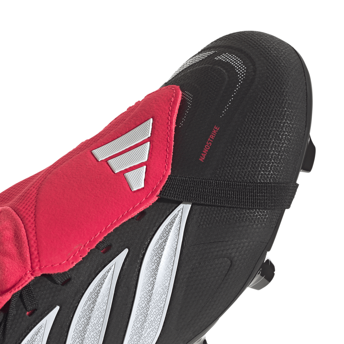 2026 New Arrival adidas Predator League Fold-Over Tongue FG Firm Ground Men´s Soccer Cleats - Black/White wholesalehk.shop