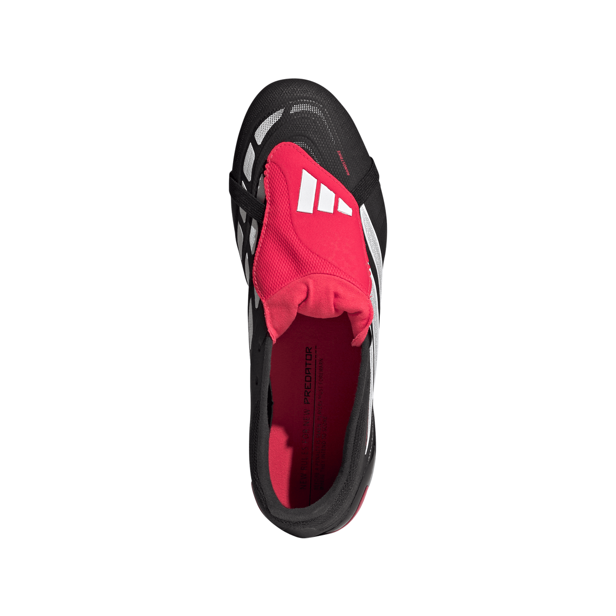 2026 New Arrival adidas Predator League Fold-Over Tongue FG Firm Ground Men´s Soccer Cleats - Black/White wholesalehk.shop
